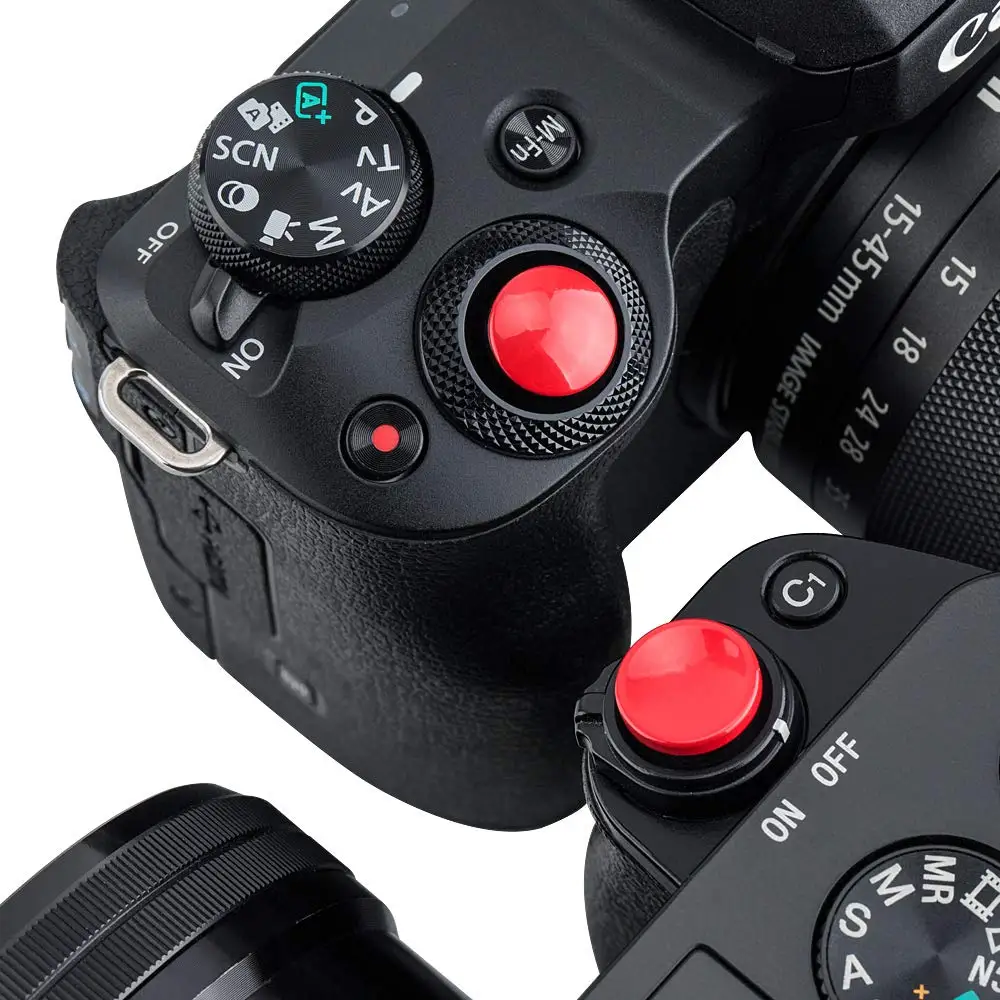 2X Кнопка спуска затвора камеры наклейка для Fujifilm GFX 50S 50R XF10 с возможностью