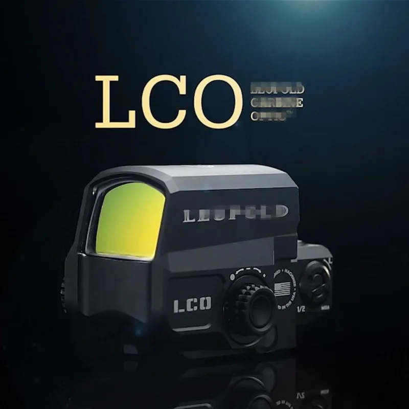 Mira telescópica LCO LP táctico con punto rojo mira Rifle caza Reflex Sight con HT5-0038 holográfico de 20mm