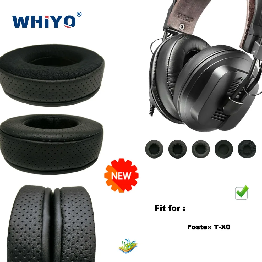 

New upgrade Replacement Ear Pads for Fostex T-X0 Headset Parts Leather Cushion Velvet Earmuff Headset Sleeve