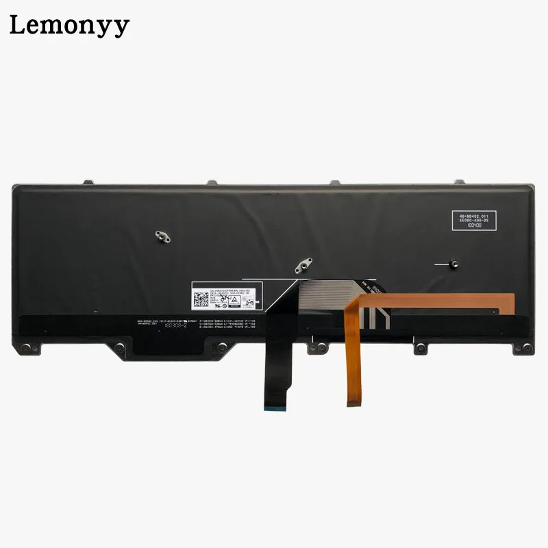  Russian laptop keyboard for DELL Alienware M17 17 R4 R5 Keyboard with Backlit 0NKN1D PK131QB1A06