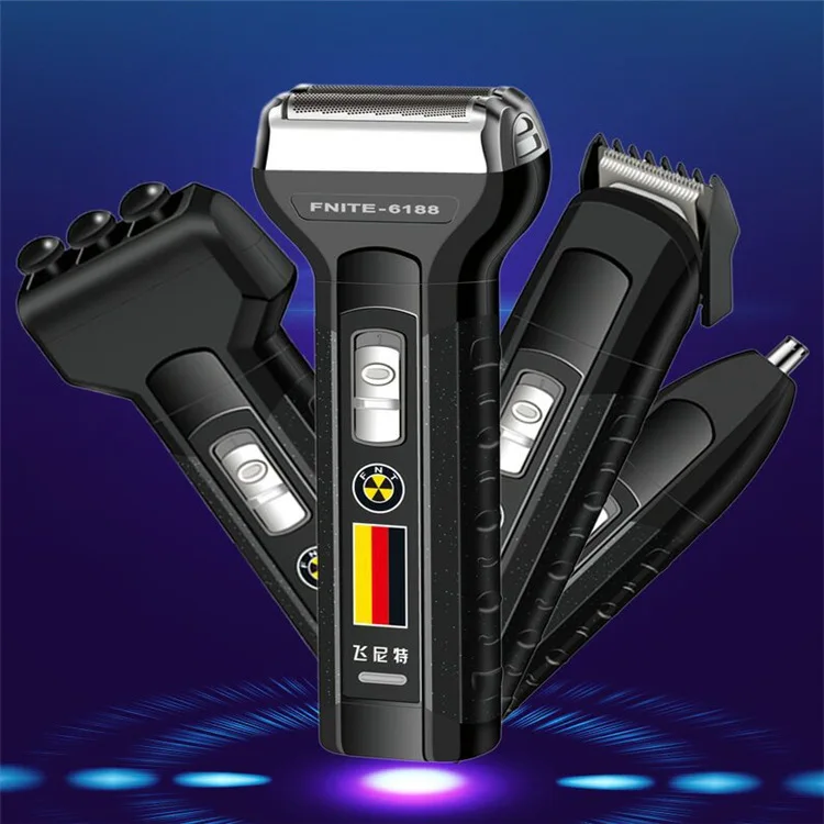 

18 Years Wandering Peddler Stall Product free ni te 618 New Style Multi-functional Four-in-One Rechargeable Electric Shaver