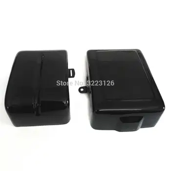 

For Harley Fat Bob Dyna Low Rider Street Bob Super Glide Wide Glide Switchback Frame Guard Left Right Side Battery Cover