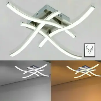 

Modern Chandelier Rectangle Modern Led Ceiling Lights For Living Room Bedroom AC85-265V Ceiling Lamp Fixtures Led Lamp Ceiling #