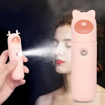 

20ml Нано Fog Sprayer Body Humidifier Facial Steamer Moisturizing Skin Care Mini Facial Mist Spray Beauty Tools Cooling Device