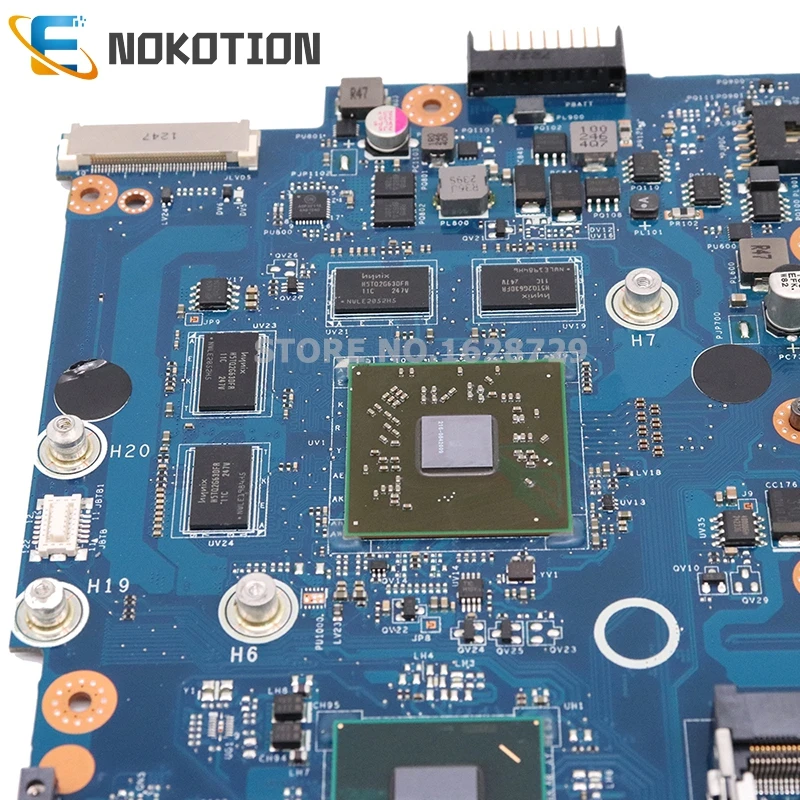 NOKOTION VAW11 LA-9102P CN-0C2GJ2 0C2GJ2 C2GJ2 для Dell inspiron 17R-5721 3721 5721 Материнская плата ноутбука SR0XL I5-3337U Процессор DDR3