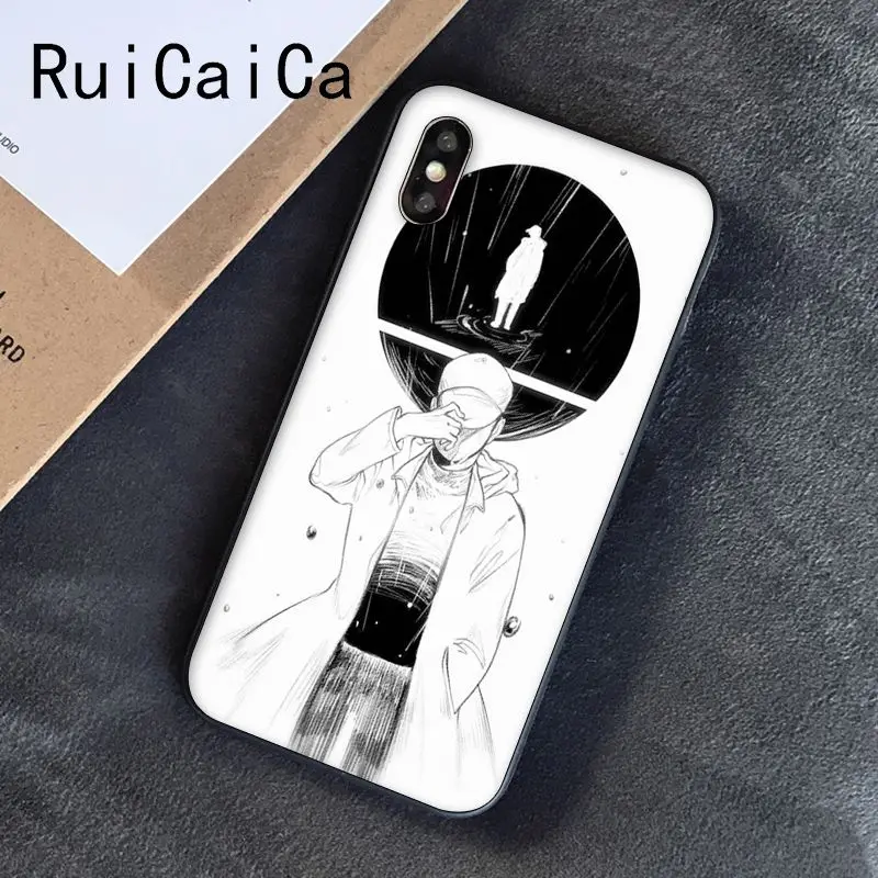 Ruicaica KPOP RM Mono Мягкий Силиконовый ТПУ чехол для телефона iPhone 8 7 6S 6Plus X XS MAX 5 5S SE XR чехол