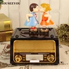 Retro Recorder Music Box Couple Kissing Musical Case Valentine's Day Gift for Boy and Girl Friends Home Decoration Crafts 1
