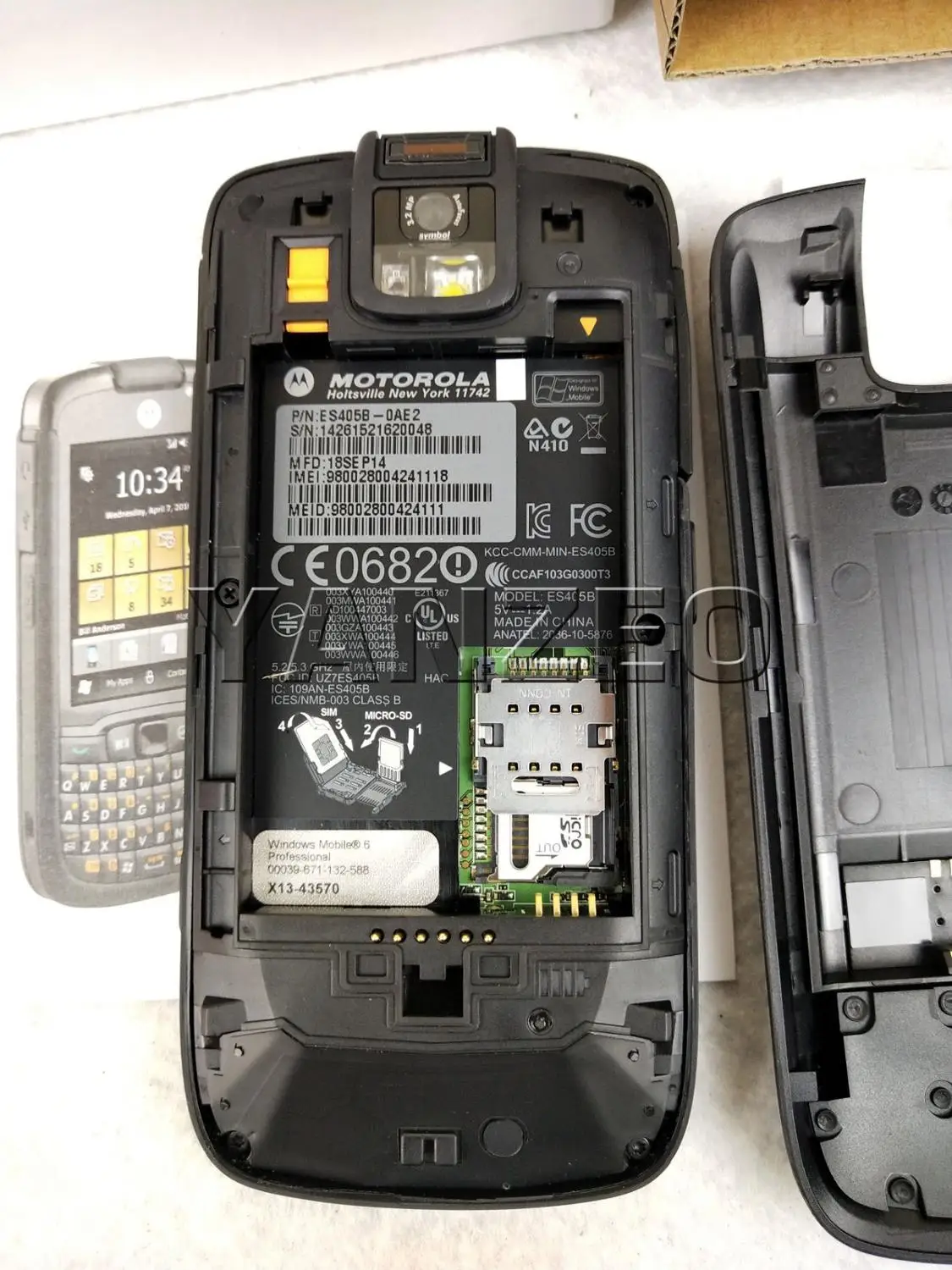 ES400 для Motorola символ телефон со сканером штрих-кодов ES405B-0AE2 беспроводной Глобальный разблокированный