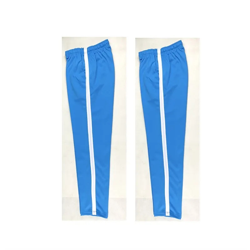 Летние мужские повседневные спортивные штаны для мужчин, спортивные штаны, спортивные штаны в полоску, тонкие дышащие спортивные штаны небесно-голубого цвета