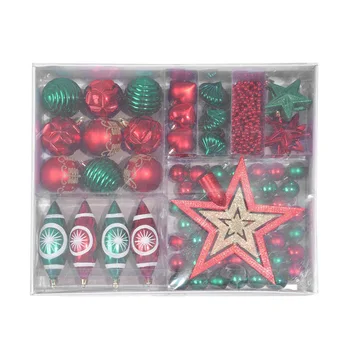 

Optional color Christmas tree decoration balls Xmas Tree Ball Tree Pendent Hanging Decor High quality Christmas Gifts