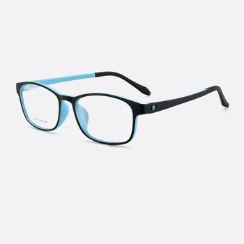 

W-139 Two-color eyewear TR90 full rim elastic classic soft nose pads glasses frame optical prescription reading glasses eyewear