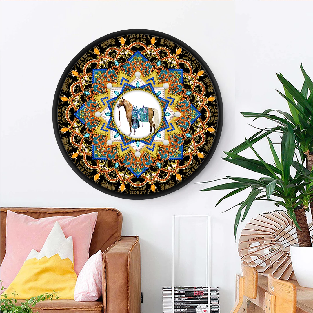 New Coming mandala Diamond Painting Diamond Embroidery Cross Stitch Painting Round picture frame Home Wall Decoration quilling needle price