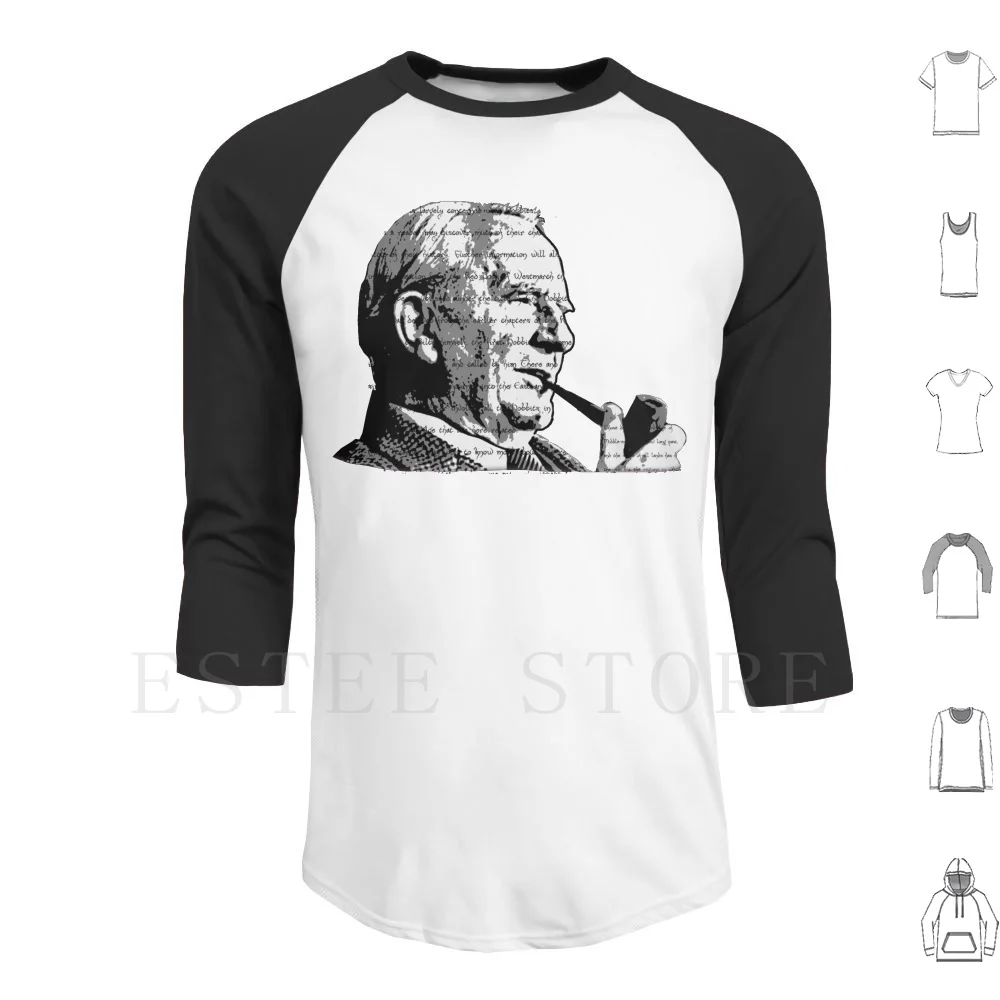 Jrr Tolkien Felpe Con Cappuccio Per Fumatori Manica Lunga Jrr Tolkien Tolkien The Silmarillion Bilbo Baggins Frodo Baggins Gollum