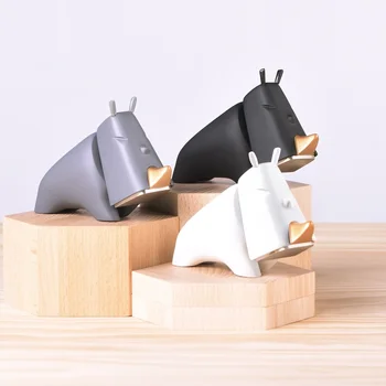 

Creative metal rhino hammer home practical gadget creative home decoration Crafts for Living Room Shelves Ornaments