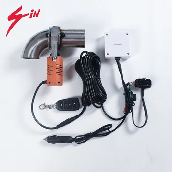 

OBD Electric Exhaust Cutout Valve Exhaust RPM Valve Muffler Pipe Cutout Valve Electrical Car Parts Remote Control Variable Valve
