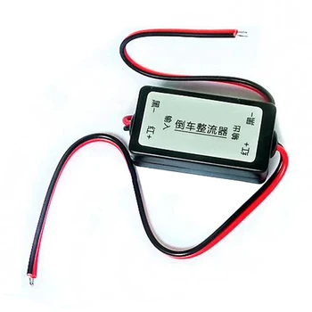 

12V DC Power Capacitor Reversing Image Remove Waves Relay Anti Interference Rear View Backup Auto Car Camera Filter Rectifier
