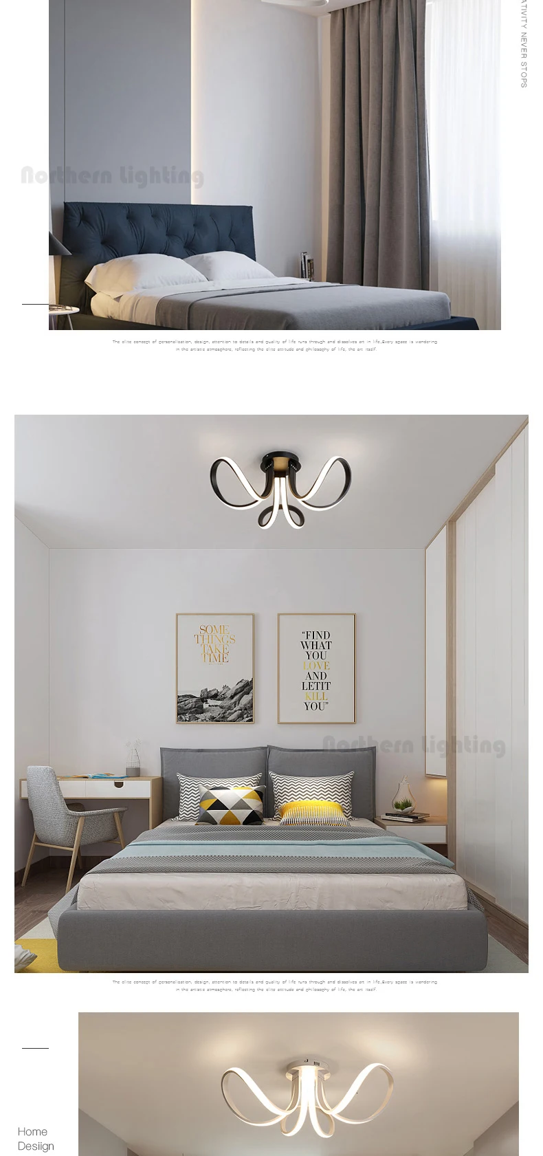 Новый дизайн Современные потолочные светильники светодиодные для гостиной Спальня освещения потолочная комнатная свет plafondlamp Led