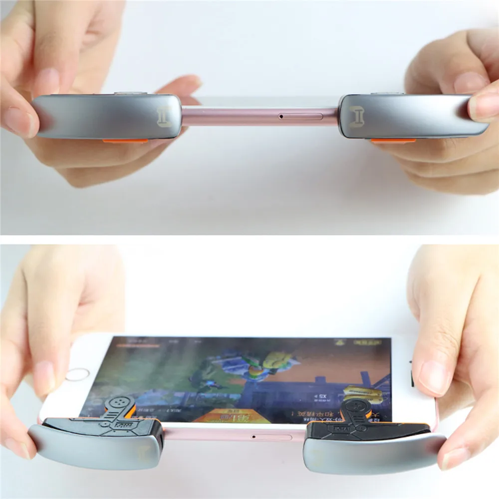  Metal Game Trigger High-sensitive Mobile Phone PUBG Game Joystick Shooter for Apple Android Phone L