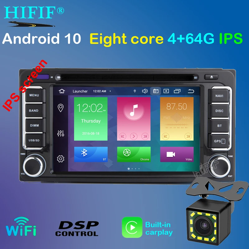 PX5 DSP Android 10 4 ГБ 8 ядерный автомобильный dvd плеер для Toyota Rav4 Corolla Ex Vitz Hilux Terios авеню