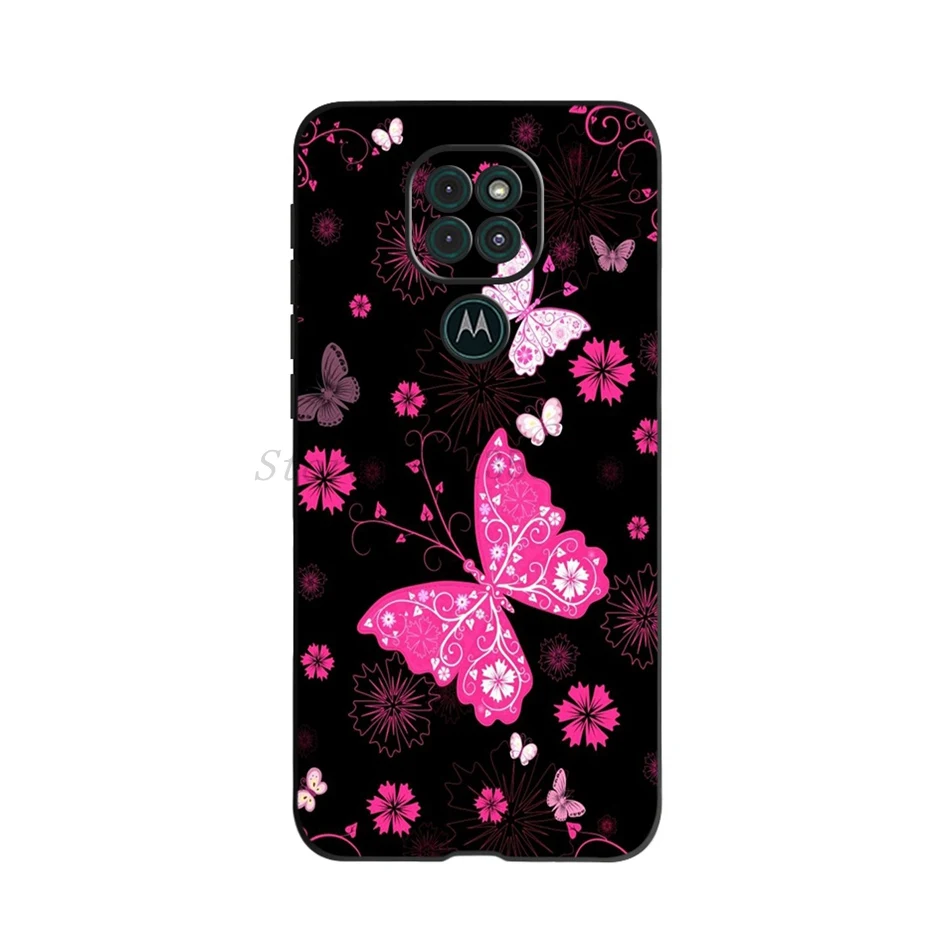 Floral Printed Soft Silicone Phone Cover