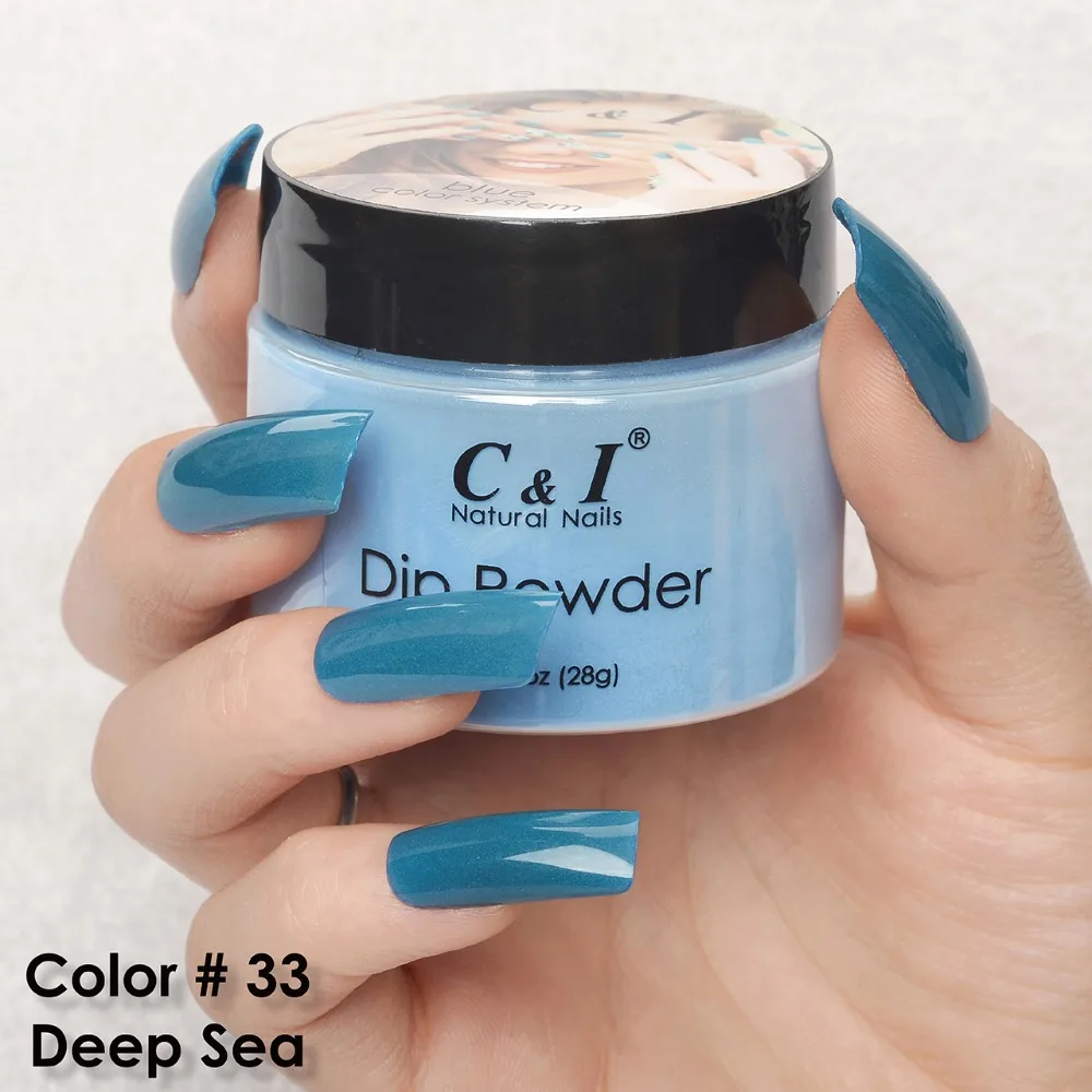C&I Dip Powder Color # 33 Deep Sea 2