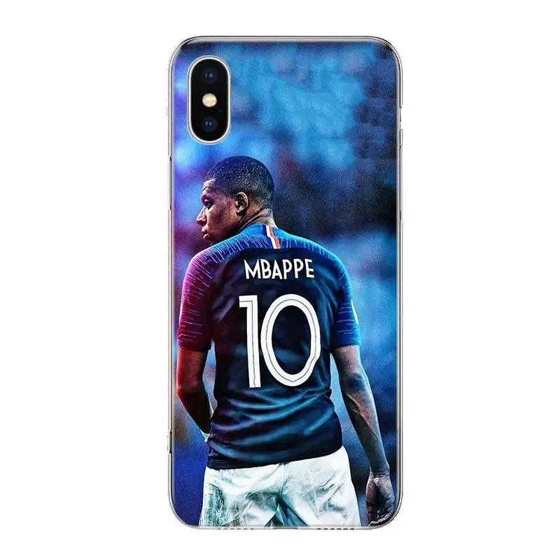 Mbappe чехол для телефона для iPhone 11 Pro 7 6X8 6S Plus XS MAX+ XR 5S SE 10 Ten Art TPU Coque Capa Shell - Цвет: TW164-1