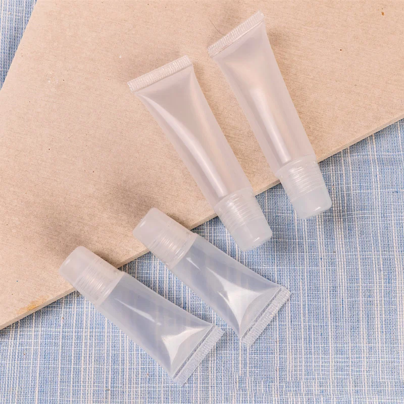 10pcs 5/10ml Empty Lip Gloss Tubes Lipstick Tube Lip Balm Soft Tube Makeup Squeeze Clear Lipgloss Tube Container 10pcs 5/10ml Empty Lip Gloss Tubes Lipstick Tube Lip Balm Soft Tube Makeup Squeeze Clear Lipgloss Tube Container