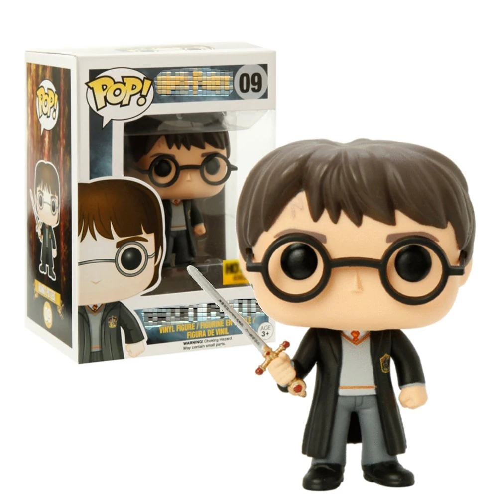 Funko POP Draco Malfoy Harri Potter Moaning Myrtle Ограниченная серия Виниловая фигурка кукол модель игрушки для детей Рождественский подарок - Цвет: with box 09