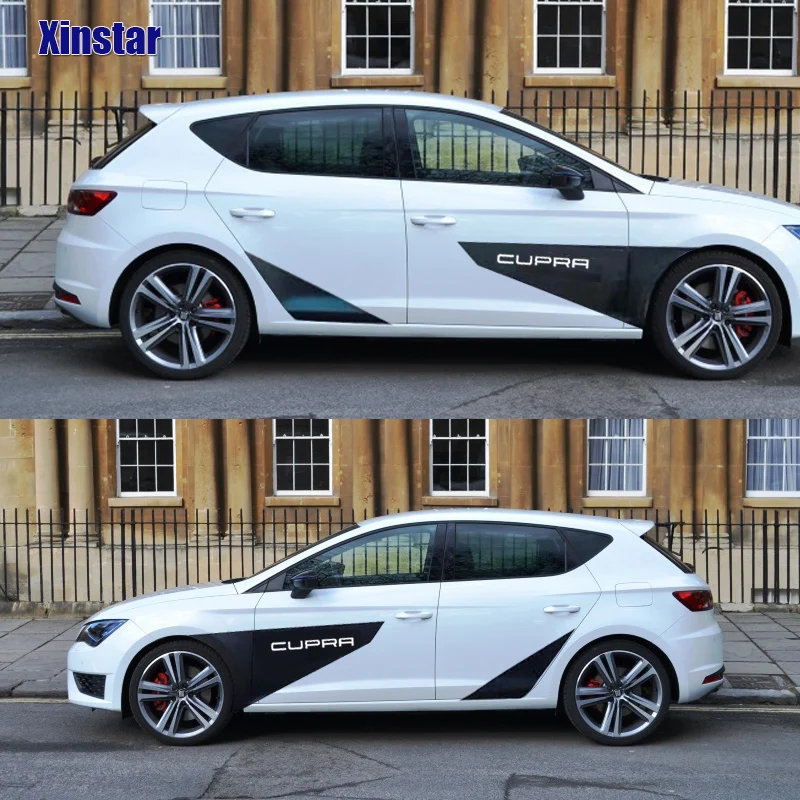 

2side car body sticker for seat cupra