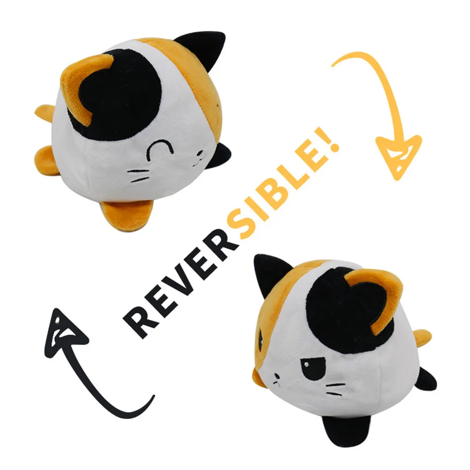 

Reversible Cat Gato Kids Soft Gift Plushie octopus Plush Animals Double-Sided Flip Doll Cute Toys For Kid Girl Plush Toy