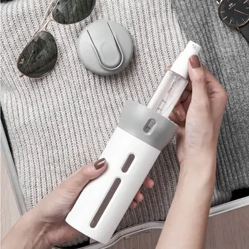 

Popular Portable 4 In 1 Lotion Dispenser Bottle Rotate Lotion Shampoo Shower Gel Sub-bottle Travel Emulsion Bottling
