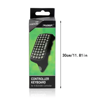 

Mini 2.4GHz Wireless Controller Keyboard Keypad for Xbox 360 Console Game Kit R9UA