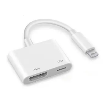 

For Lightning To HDMI and lIghtning Port Adapter Cable Digital AV TV For IPhone 6 7 8 Plus X XS XR For Ipad