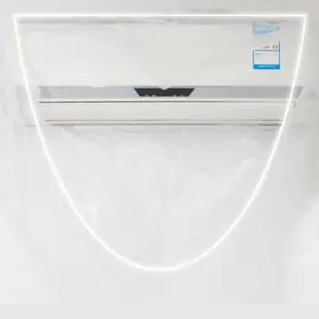 

Air Conditioning Cover Wall Mounted Air Conditioner Cleaning Protective Dust Cover Clean Tool Washing Tightening Belt For 1-3P