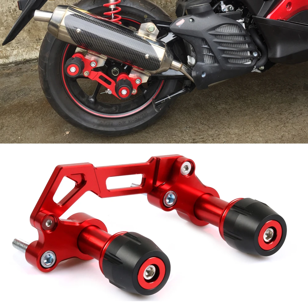 Motorcycle Crash Anti Fall Protector Silencer Wheel Slider For Yamaha Nmax155 Xmax300 Forza Nvx 155 Pcx150 Xmax Nmax Falling Protection Aliexpress