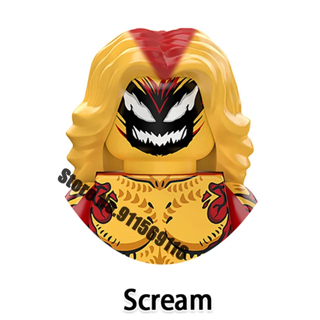 DISNEY Super Hero Venoms Building Blocks Gamora Groot Doctor Octopus Magneto Nebula Deadpools Wolverine Bricks Action Figure Toy K-WM2201