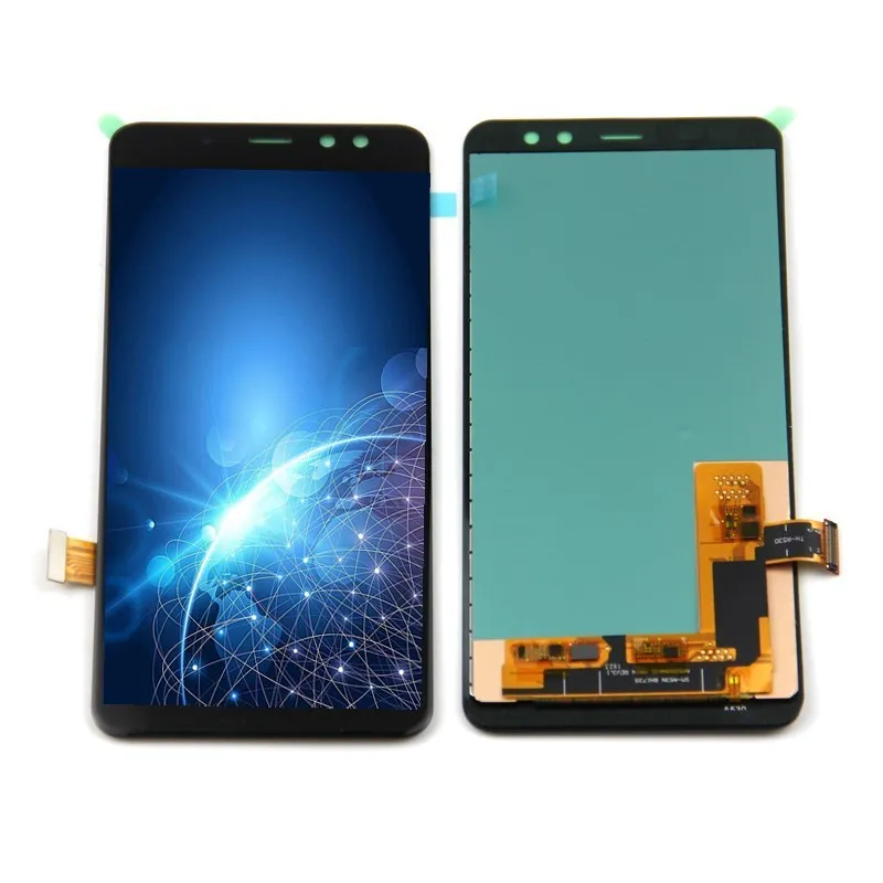 

For Samsung Galaxy A8 2018 A530 A530F A530DS A530N SM-A530N Super OLED With Frame LCD Display + Touch Screen Digitizer Assembly