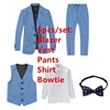 blue plaid 5pcs