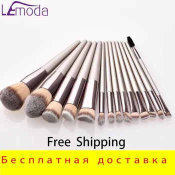 

Lemoda Professional Makeup Brushes Set Foundation Powder Blush Eyeshadow Concealer Lip Eye Make Up Brush Kit Beauty Tools