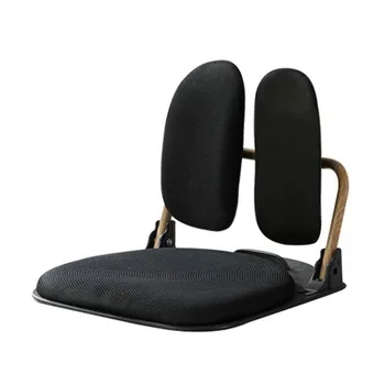 

Leisure Chair Back Support Folding Tatami Ergonomic Comfort Legless Floor Chair Compact Seat Living Room Furniture