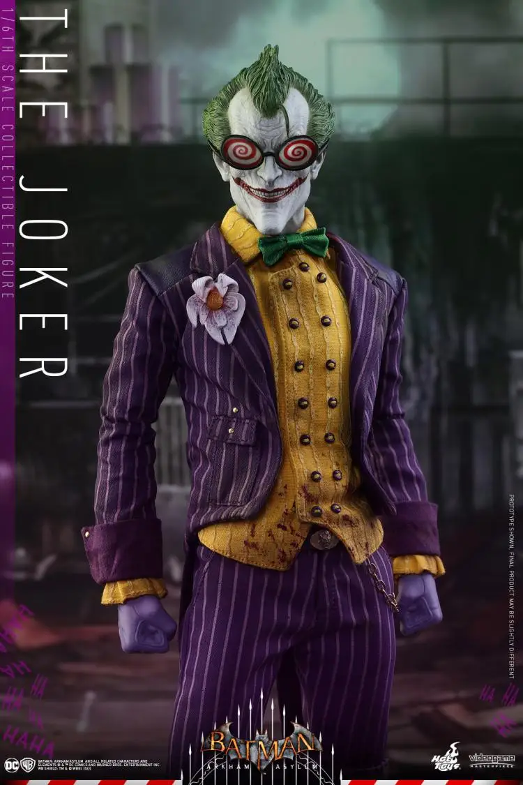 HT HotToys VGM27 1/6 Бэтмен Arkham Asylum Джокер Коллекционная фигурка для фанатов подарок на праздник