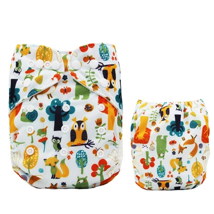 D01 diaper cover VEJYO 1 шт. один размер детские тканевые карманные подгузники пеленки моющиеся PUL водяные многоразовые подгузники размер регулируемый 3 кг до 15 кг - Цвет: D01 diaper cover