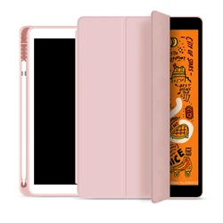 Étui avec porte crayon pour iPad Pro 11, 2021, 2020, Air 4, 10.2, 7e, 8e génération, 9.7, 6e, 10.5, accessoires 