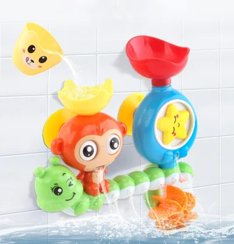 

Baby Bath Toy Cartoon Monkey Classic Shower Starfish Sprinkle Toys Bathroom Swimming Bathing Shower Educational Kid Toys
