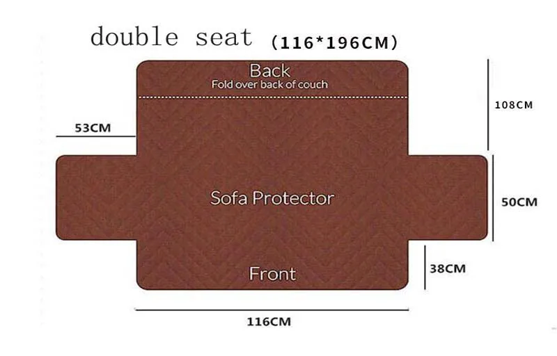 1/2/3 место шезлонг диван крышка Водонепроницаемый один двойной три сиденья кресла Чехол протектор мебели, устойчивое к царапинам
