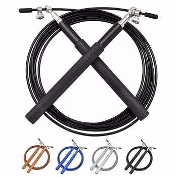 

3M Adjustable Jump Rope Crossfit Speed Weight Skip Rope Fitness Aluminium Training Professional Stainless Steel Wire Home Gym
