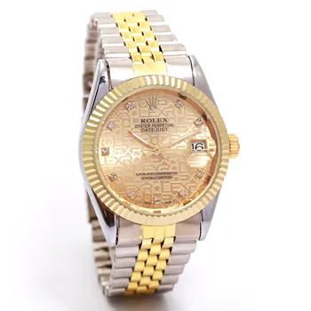 

Rolex- Men's luxury steel strap wristwatch new fashion automatic mechanical watch gift limited edition watch order26