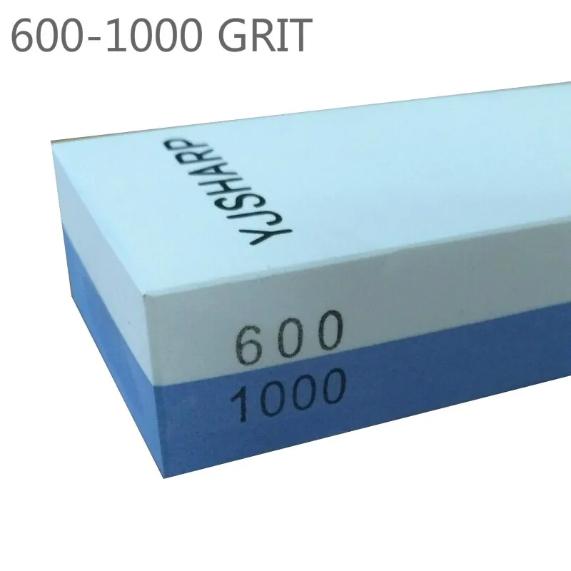 600 1000 Grit 1 шт., кухонный инструмент, двухсторонняя точилка для ножей, точильный камень, камни для заточки ножей, Набор комбинированных пакетов N - Цвет: 600 1000 Grit