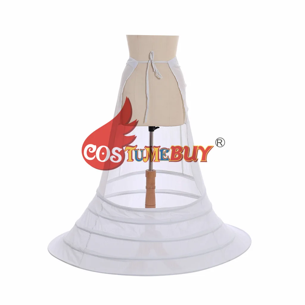 Costumebuy Готический Винтаж бальное платье платья юбка нижняя юбка косплей рыбий хвост костюм Нижняя юбка колония клетка суета Паньер