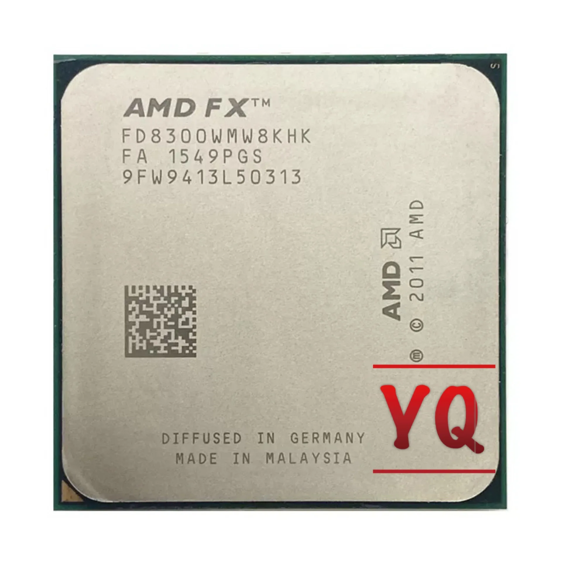 Amd Fx-8300 Fx 8300 Fx8300 3.3 Ghz Eight-core 8m Processor Socket Am3 ...